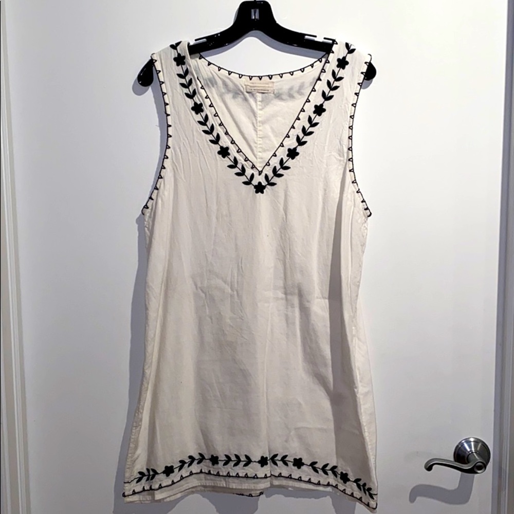 Embroidered Urban Outfitters Mini Dress